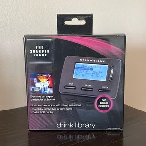 The Sharper Image Drink Library - 500 drink recipes.